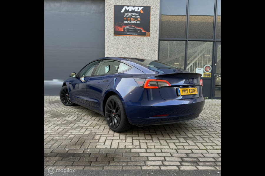 Tesla Model 3 SR BLAUW + MiC MMX PACK  LFP BATTERIJ