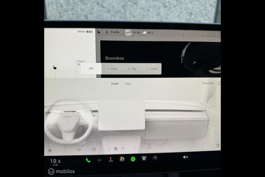 Tesla Model 3 SR BLAUW + MiC MMX PACK  LFP BATTERIJ