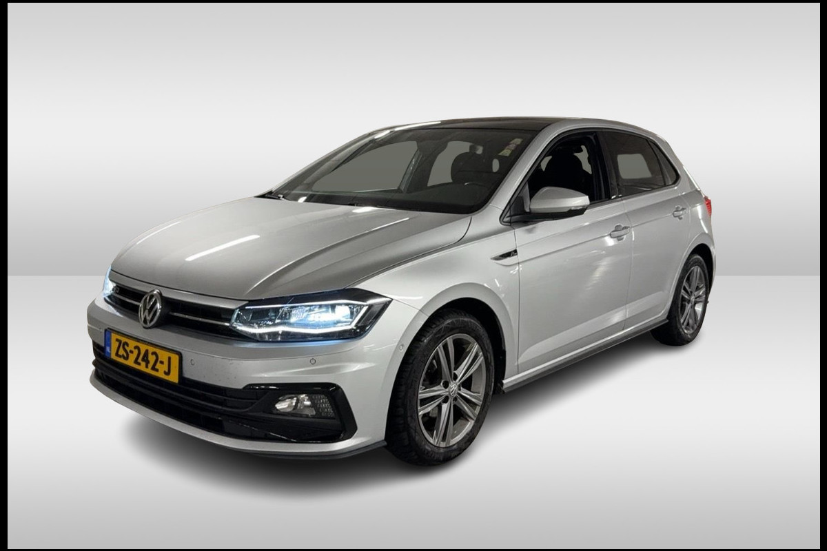 Volkswagen Polo 1.0 TSI Highline 3x R-line / Full option! / Panoramadak / Camera / Virtual Cockpit / Keyless / 17'' / Dynaudio / Winterpakket / LED Koplampen / Navigatie / DAB / ACC Volkswagen Polo 1.0 TSI Highline 3x R-line / Full option! / Panoramadak / Camera / Virtual Cockpit / Keyless / 17'' / Dynaudio / Winterpakket / LED Koplampen / Navigatie / DAB / ACC