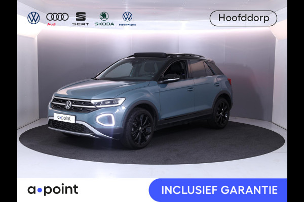 Volkswagen T-Roc 1.5 TSI Style 150 pk Automaat (DSG) | Verlengde garantie | Panoramadak | Parkeersensoren (Park assist) | Stoelverwarming | Black Style pakket |