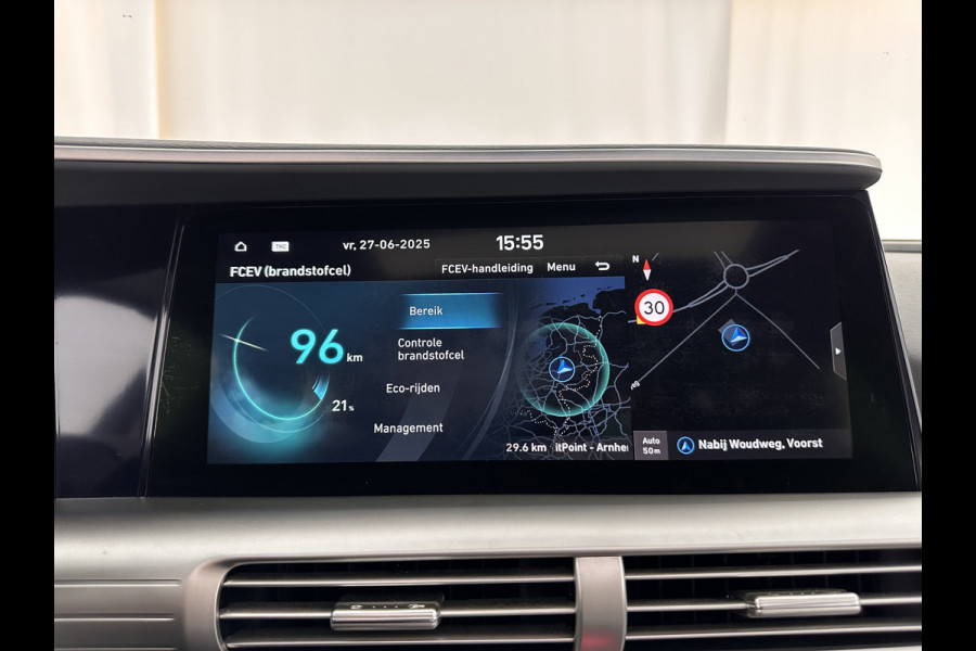 Hyundai NEXO FCEV Plus Pack [ HYDROGENIUM ] (INCL-BTW) Aut. *PANO | LUXURY-LEATHER | NAVI-FULLMAP | ADAPTIVE-CRUISE |  FULL-LED | KEYLESS | DAB |  KRELL-AUDIO | DIGI-WIDESCREEN-COCKPIT | SURROUND-VIEW | SHIFT-PADDLES | COMFORT-SEATS |
