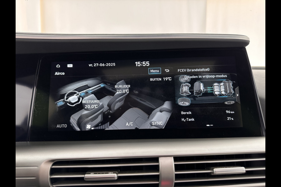 Hyundai NEXO FCEV Plus Pack [ HYDROGENIUM ] (INCL-BTW) Aut. *PANO | LUXURY-LEATHER | NAVI-FULLMAP | ADAPTIVE-CRUISE |  FULL-LED | KEYLESS | DAB |  KRELL-AUDIO | DIGI-WIDESCREEN-COCKPIT | SURROUND-VIEW | SHIFT-PADDLES | COMFORT-SEATS |