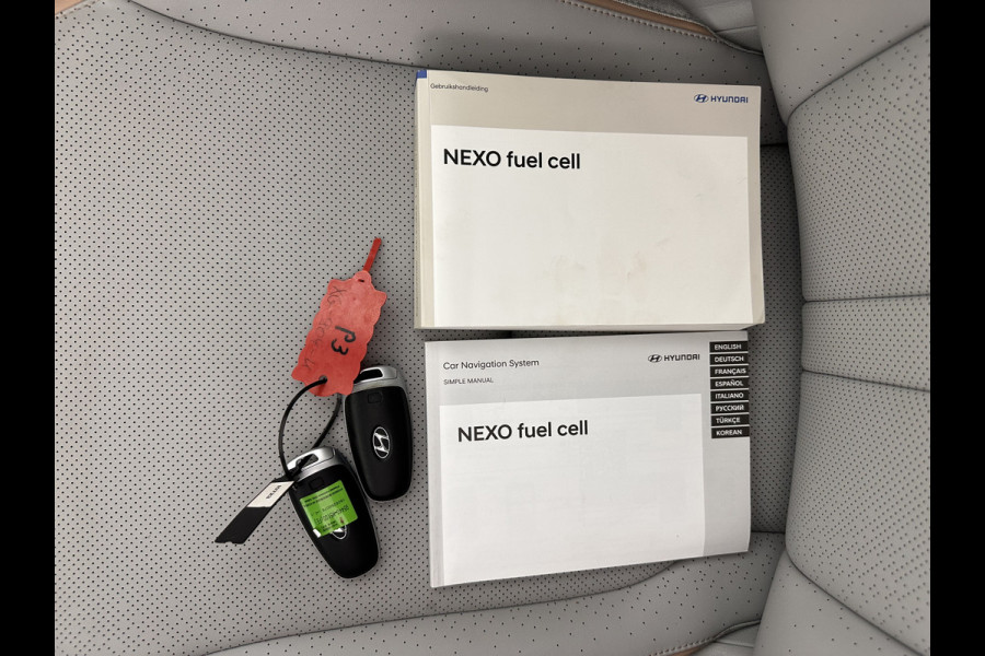 Hyundai NEXO FCEV Plus Pack [ HYDROGENIUM ] (INCL-BTW) Aut. *PANO | LUXURY-LEATHER | NAVI-FULLMAP | ADAPTIVE-CRUISE |  FULL-LED | KEYLESS | DAB |  KRELL-AUDIO | DIGI-WIDESCREEN-COCKPIT | SURROUND-VIEW | SHIFT-PADDLES | COMFORT-SEATS |