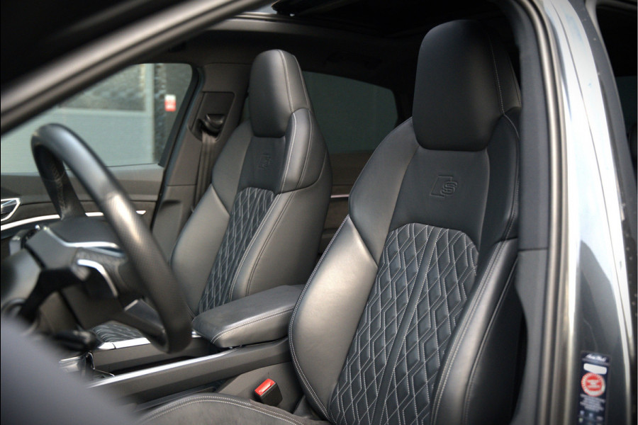 Audi e-tron Sportback 50 quattro S edition 71 kWh | RS Seats | Diamond Stitch | Panoramadak | S-Line | Keyless | Memory Seats | Stoelverwarming | Ambiance Verlichting | Camera | Adaptive Cruise Control | Leer | Matrix LED | Luchtvering |