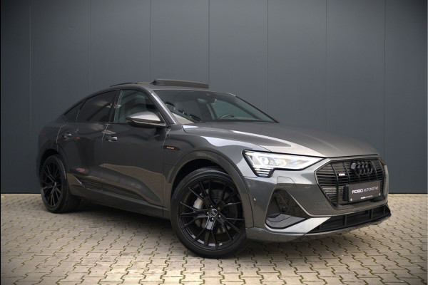 Audi e-tron Sportback 50 quattro S edition 71 kWh | RS Seats | Diamond Stitch | Panoramadak | S-Line | Keyless | Memory Seats | Stoelverwarming | Ambiance Verlichting | Camera | Adaptive Cruise Control | Leer | Matrix LED | Luchtvering |