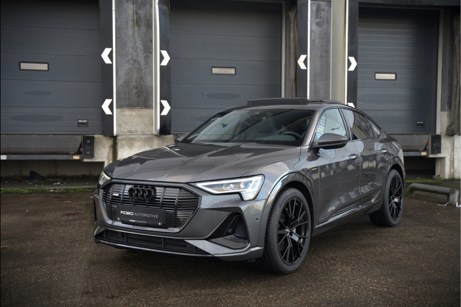 Audi e-tron Sportback 50 quattro S edition 71 kWh | RS Seats | Diamond Stitch | Panoramadak | S-Line | Keyless | Memory Seats | Stoelverwarming | Ambiance Verlichting | Camera | Adaptive Cruise Control | Leer | Matrix LED | Luchtvering |