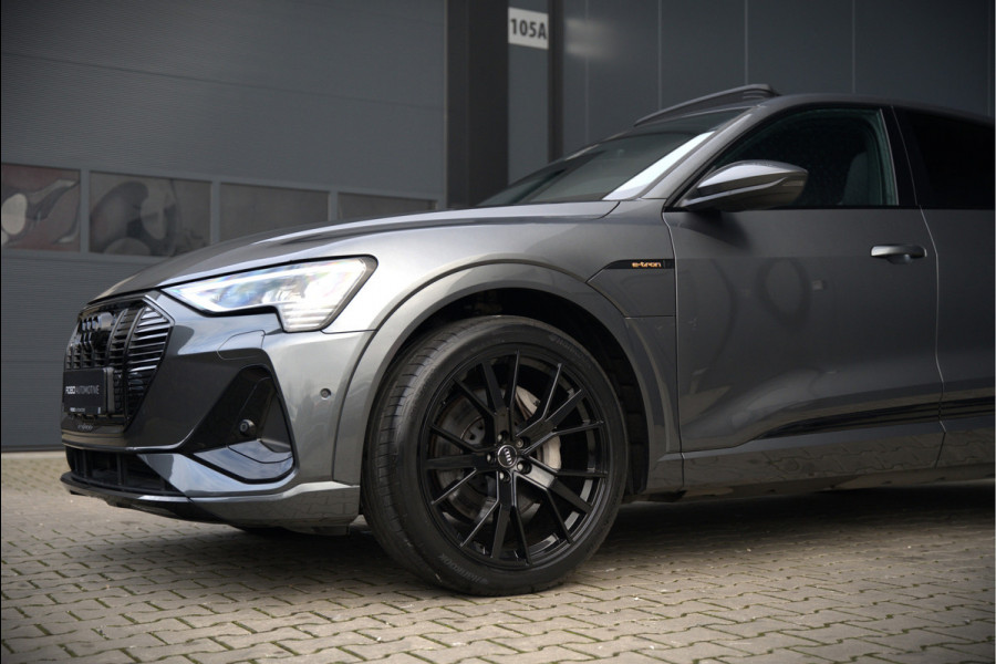 Audi e-tron Sportback 50 quattro S edition 71 kWh | RS Seats | Diamond Stitch | Panoramadak | S-Line | Keyless | Memory Seats | Stoelverwarming | Ambiance Verlichting | Camera | Adaptive Cruise Control | Leer | Matrix LED | Luchtvering |