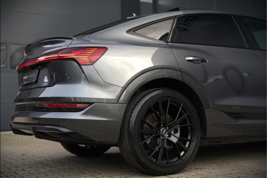 Audi e-tron Sportback 50 quattro S edition 71 kWh | RS Seats | Diamond Stitch | Panoramadak | S-Line | Keyless | Memory Seats | Stoelverwarming | Ambiance Verlichting | Camera | Adaptive Cruise Control | Leer | Matrix LED | Luchtvering |