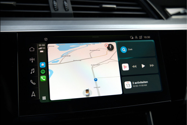 Audi e-tron Sportback 50 quattro S edition 71 kWh | RS Seats | Diamond Stitch | Panoramadak | S-Line | Keyless | Memory Seats | Stoelverwarming | Ambiance Verlichting | Camera | Adaptive Cruise Control | Leer | Matrix LED | Luchtvering |