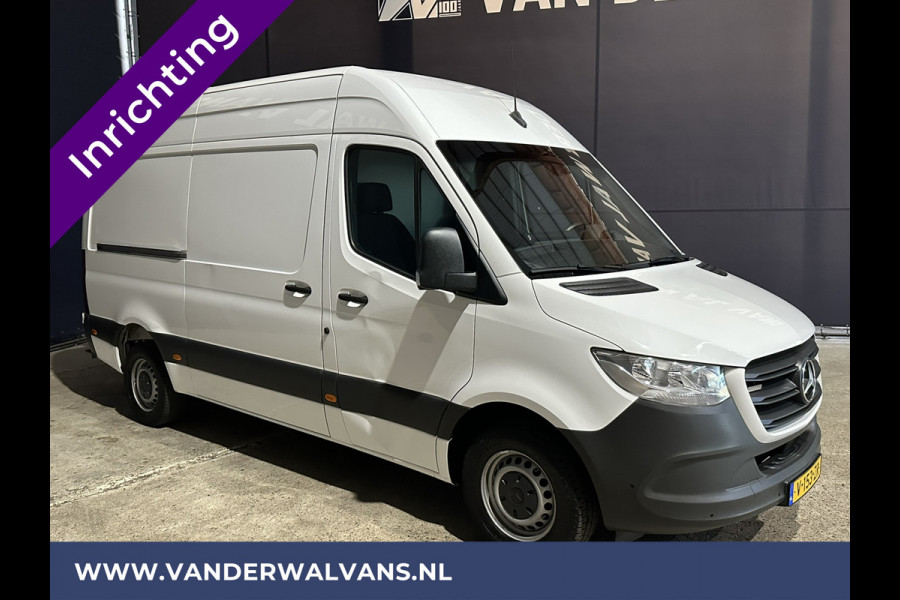 Mercedes-Benz Sprinter 316 CDI 164pk 3500kg Trekhaak L2H2 Inrichting Euro6 Airco | Omvormer | Camera | Cruisecontrol Apple carplay, android auto, parkeersensoren