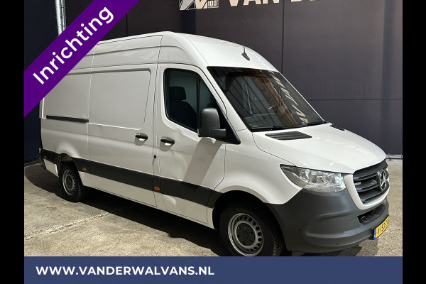 Mercedes-Benz Sprinter 316 CDI 164pk 3500kg Trekhaak L2H2 Inrichting Euro6 Airco | Omvormer | Camera | Cruisecontrol Apple carplay, android auto, parkeersensoren
