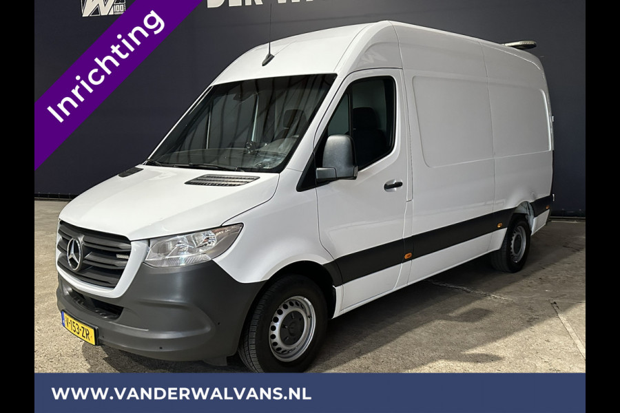 Mercedes-Benz Sprinter 316 CDI 164pk 3500kg Trekhaak L2H2 Inrichting Euro6 Airco | Omvormer | Camera | Cruisecontrol Apple carplay, android auto, parkeersensoren