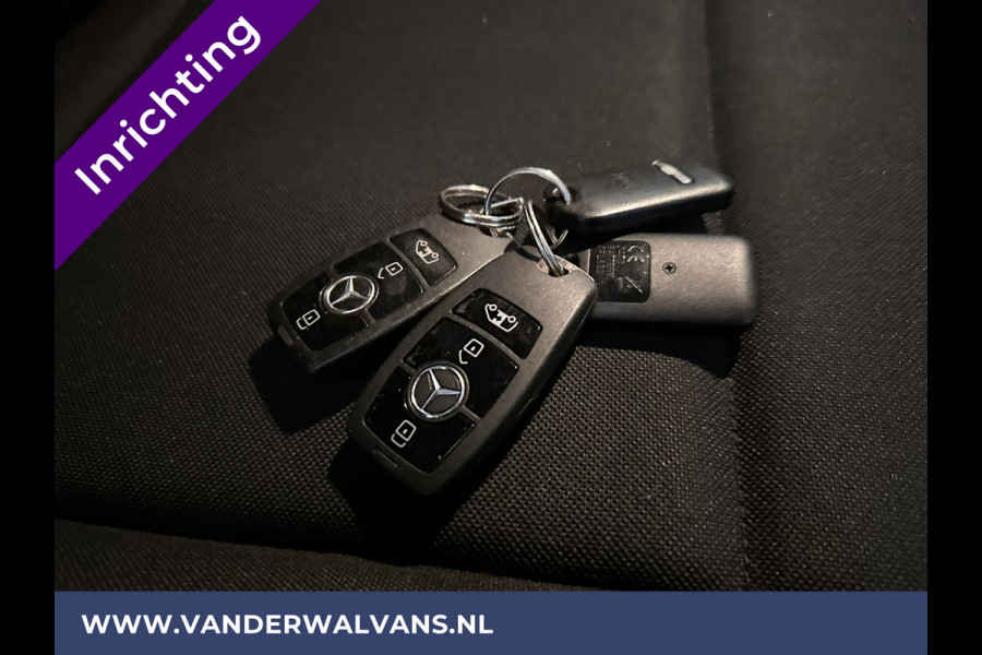 Mercedes-Benz Sprinter 316 CDI 164pk 3500kg Trekhaak L2H2 Inrichting Euro6 Airco | Omvormer | Camera | Cruisecontrol Apple carplay, android auto, parkeersensoren
