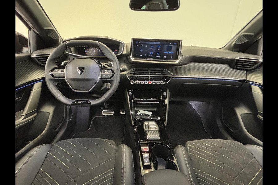 Peugeot 208 Hybrid 136 e-DCS6 GT Automaat | Stoelverwarming | Elektrisch verstelbare bestuurdersstoel met massage | 360 camera | Panoramadak | Dodehoekdetectie