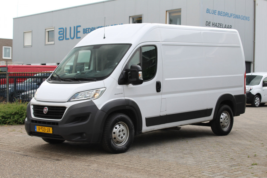 Fiat Ducato 35H 2.3 MultiJet 130PK Euro6 L2H2 ✓ 3-zits ✓ Climate control ✓ Navigatie / Camera ✓ Cruise