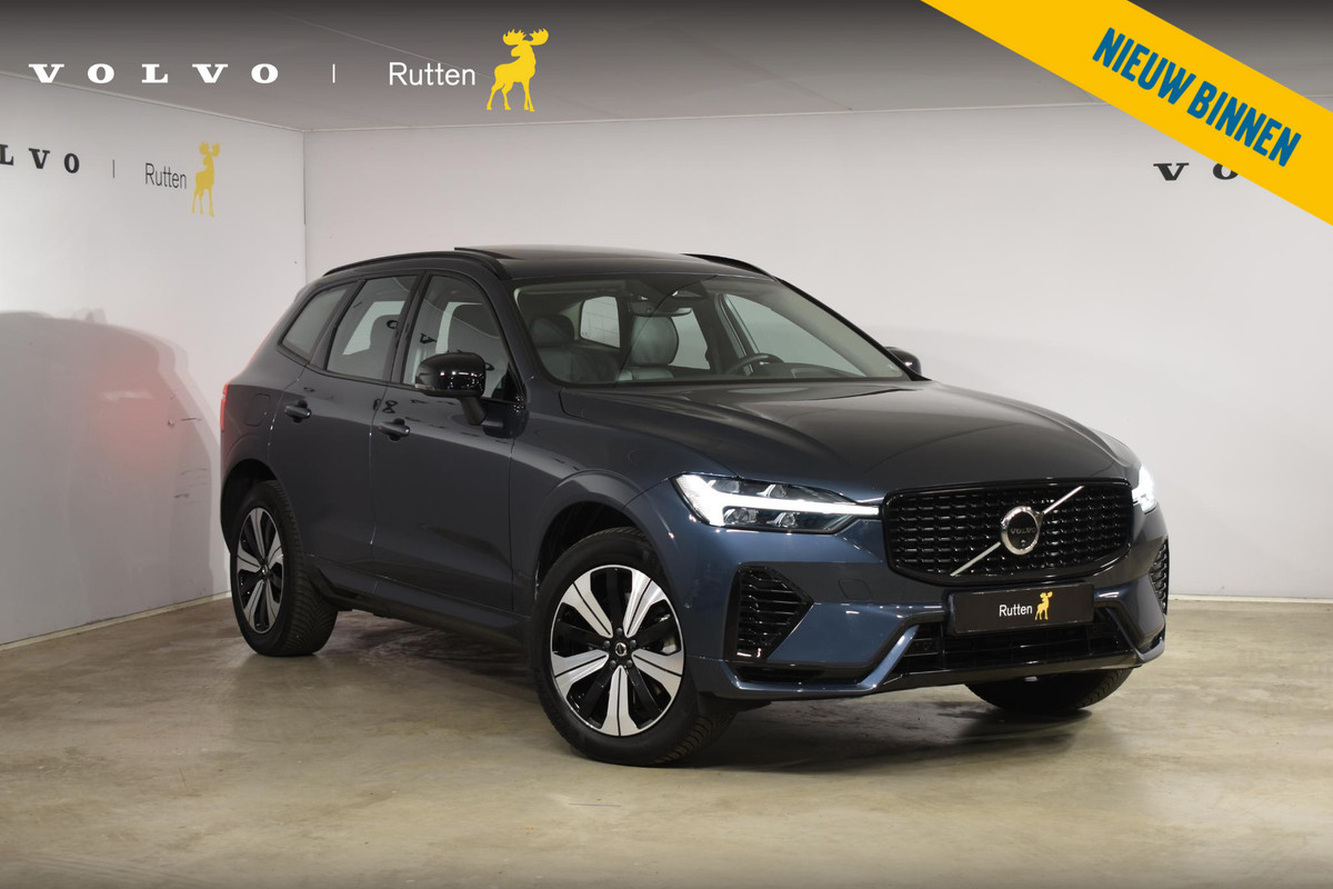 Volvo XC60 T6 350PK Plug-in hybrid AWD Plus Dark / Adaptive Cruise control / Stoelverwarming v+a / Stuurverwarming / Elektr. achterklep / 360 Camera / Schuifdak / Trekhaak Volvo XC60 T6 350PK Plug-in hybrid AWD Plus Dark / Adaptive Cruise control / Stoelverwarming v+a / Stuurverwarming / Elektr. achterklep / 360 Camera / Schuifdak / Trekhaak
