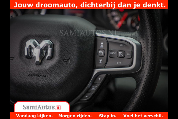 Dodge Ram TradesMan 6 Persoons Uitvoering | 420Pk 636Nm | Pick-Up | Comfortabele Dubbele Cabine met Royale 6 Zitplaatsen | BPM vrij | Nu Leverbaar uit Voorraad | Voorraad Nr 2217- 2911