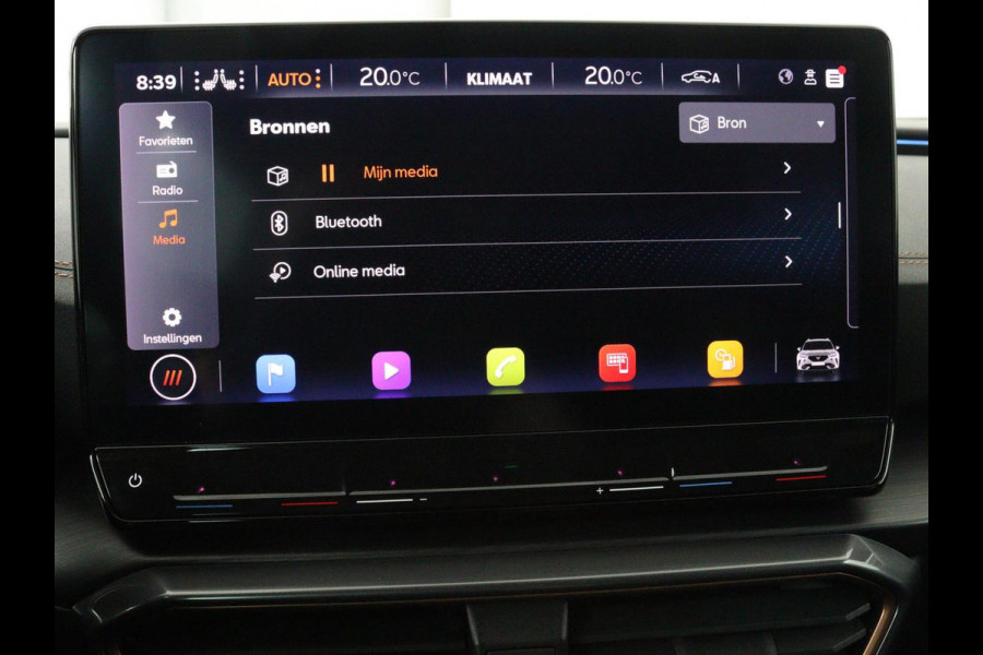 CUPRA Formentor 2.0 TSI VZ | 310pk | Panoramadak | Leder | Trekhaak | Stoel & stuurverwarming | Carplay | Adaptive cruise | Camera | Keyless | Full LED | Sportstoelen