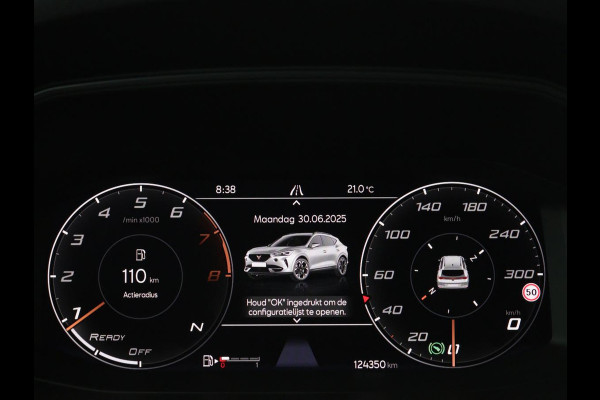 CUPRA Formentor 2.0 TSI VZ | 310pk | Panoramadak | Leder | Trekhaak | Stoel & stuurverwarming | Carplay | Adaptive cruise | Camera | Keyless | Full LED | Sportstoelen