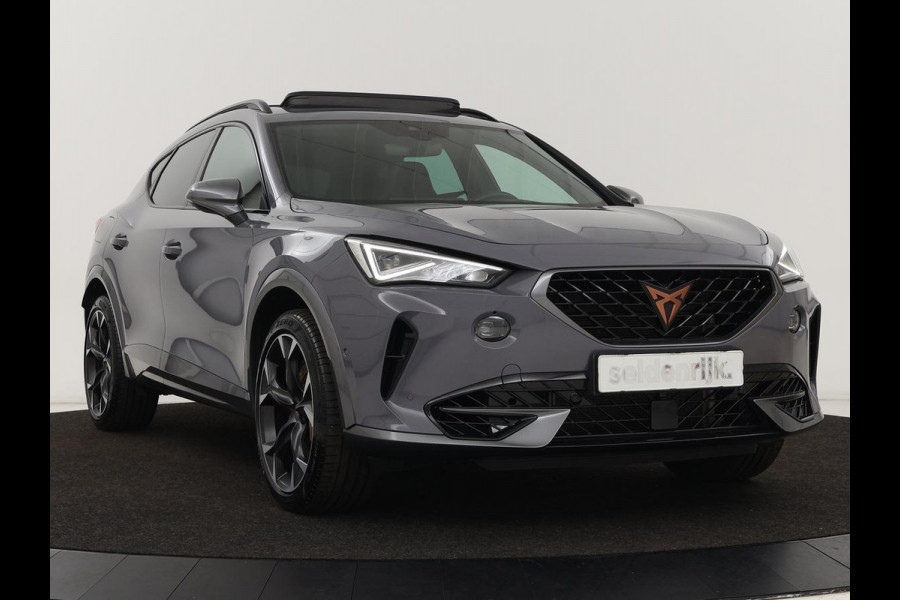 CUPRA Formentor 2.0 TSI VZ | 310pk | Panoramadak | Leder | Trekhaak | Stoel & stuurverwarming | Carplay | Adaptive cruise | Camera | Keyless | Full LED | Sportstoelen