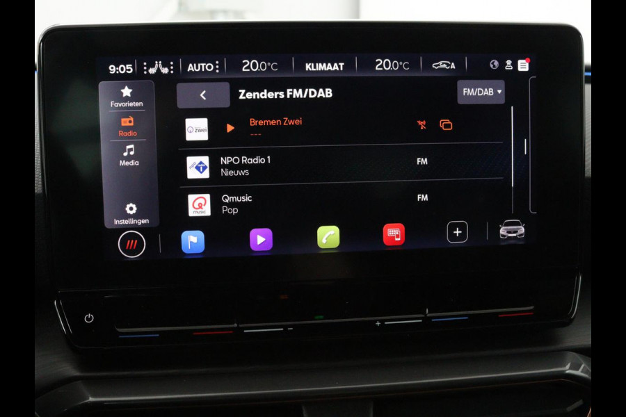 CUPRA Leon 1.4 e-Hybrid | Stoel & stuurverwarming | Carplay | Camera | Adaptive cruise | Sfeerverlichting | Navigatie | Park Assist | Keyless | Full LED | PHEV