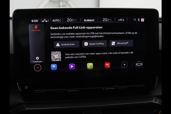 CUPRA Leon 1.4 e-Hybrid | Stoel & stuurverwarming | Carplay | Camera | Adaptive cruise | Sfeerverlichting | Navigatie | Park Assist | Keyless | Full LED | PHEV