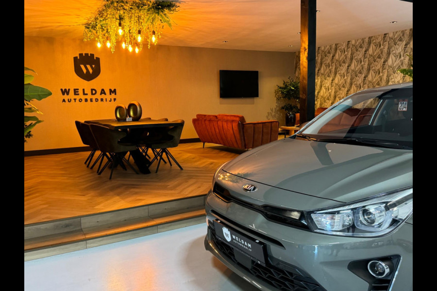 Kia Rio 1.0 T-GDi MHEV DynamicPlusLine 7JR Fabrieksgarantie Camera CarPlay StuurVW StoelVW Lane Blindspot ACC Clima Navi Rijklaar