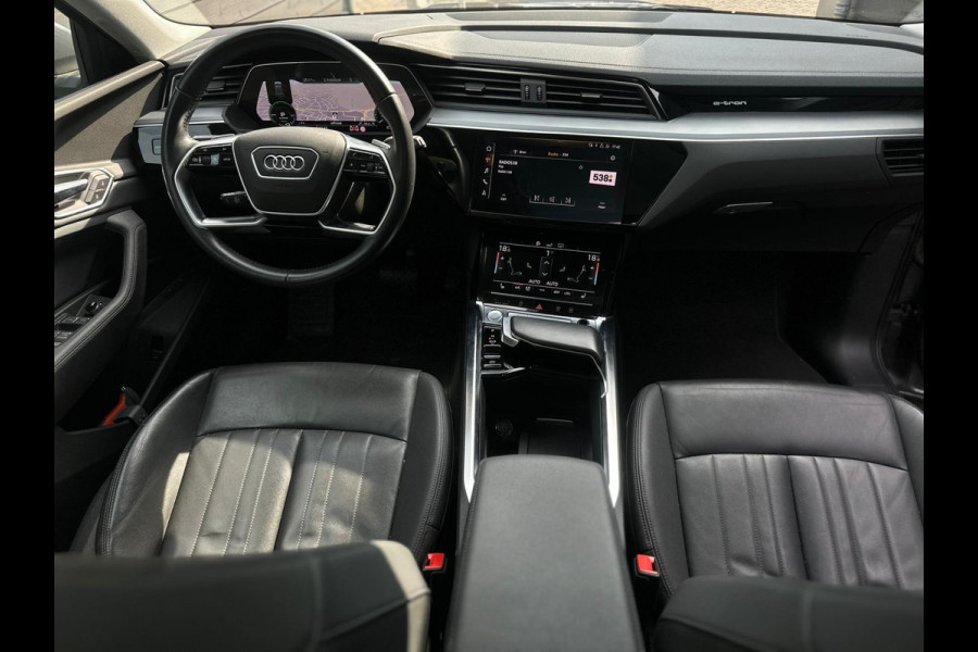 Audi e-tron E-tron 50 quattro Launch edition plus 71 kWh, panoramadak, leder, 1e eigenaar, NL auto met nationale auto pas