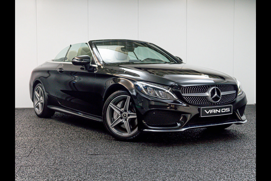 Mercedes-Benz C-Klasse Cabrio C 300 AMG Line | Leder beige | Zeer mooi