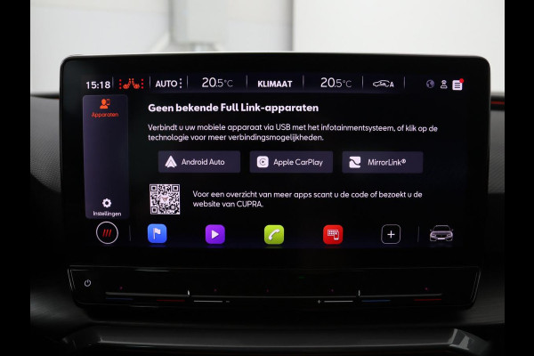 CUPRA Leon 1.4 e-Hybrid | Carplay | Camera | Stoel & Stuurverwarming | Adaptive Cruise | Full LED | Navigatie | DAB+ | LMV 18 inch