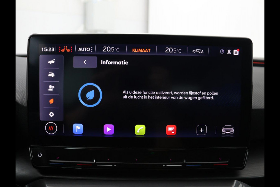 CUPRA Leon 1.4 e-Hybrid | Carplay | Camera | Stoel & Stuurverwarming | Adaptive Cruise | Full LED | Navigatie | DAB+ | LMV 18 inch