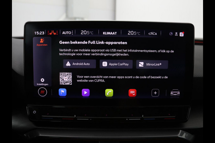 CUPRA Leon 1.4 e-Hybrid | Carplay | Camera | Stoel & Stuurverwarming | Adaptive Cruise | Full LED | Navigatie | DAB+ | LMV 18 inch