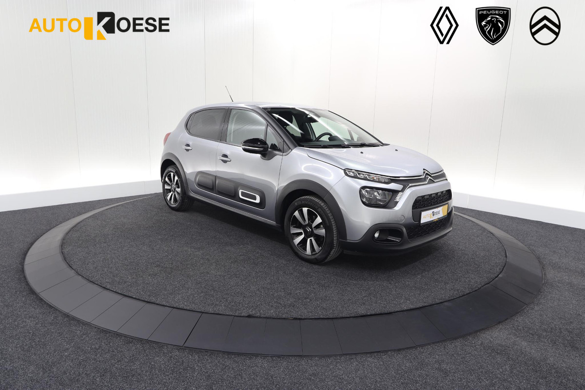 Citroën C3 PureTech 110 EAT6 Max | Apple Carplay | Parkeersensoren | Climate Control | 16 Inch Lichtmetalen Velgen Citroën C3 PureTech 110 EAT6 Max | Apple Carplay | Parkeersensoren | Climate Control | 16 Inch Lichtmetalen Velgen