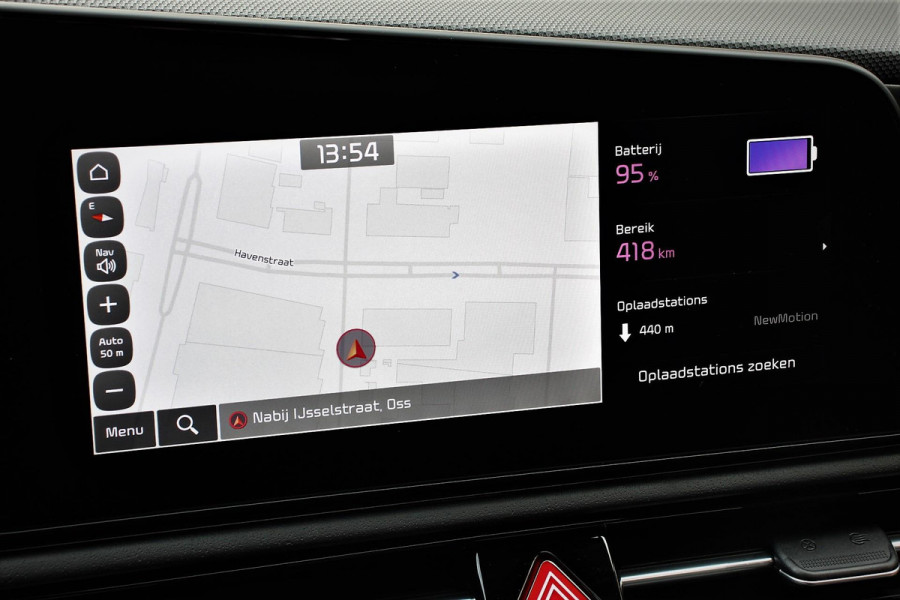 Kia Niro EV DynamicPlusLine 64.8 kWh Navigatie Half Leder Schuif-kantel dak Electrisch bedienbare achterklep Camera