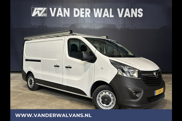 Opel Vivaro 1.6 CDTI 126pk L2H1 Euro6 Airco | 2x zijdeur | LED | Navigatie | Camera | Cruisecontrol | Imperiaal Parkeersensoren, Trekhaak, Trap, Bijrijdersbank
