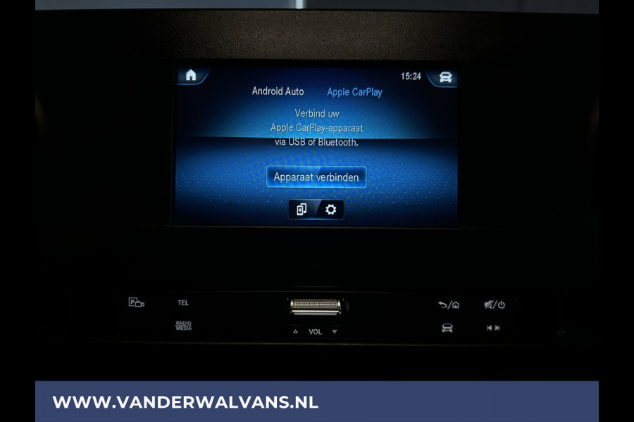 Mercedes-Benz Sprinter 317 CDI 170pk L3H2 Euro6 Airco | Camera | Apple Carplay | Android Auto | 2800kg Trekhaak Cruisecontrol, Bijrijdersbank