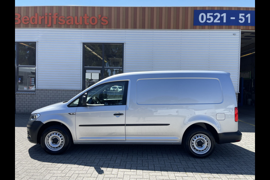 Volkswagen Caddy 2.0 TDI 102pk L2H1 BMT Maxi Comfortline / vaste prijs rijklaar € 14.950 ex btw / lease vanaf € 252 / airco / cruise / navi / achterklep / Bott ingerichte laadruimte !