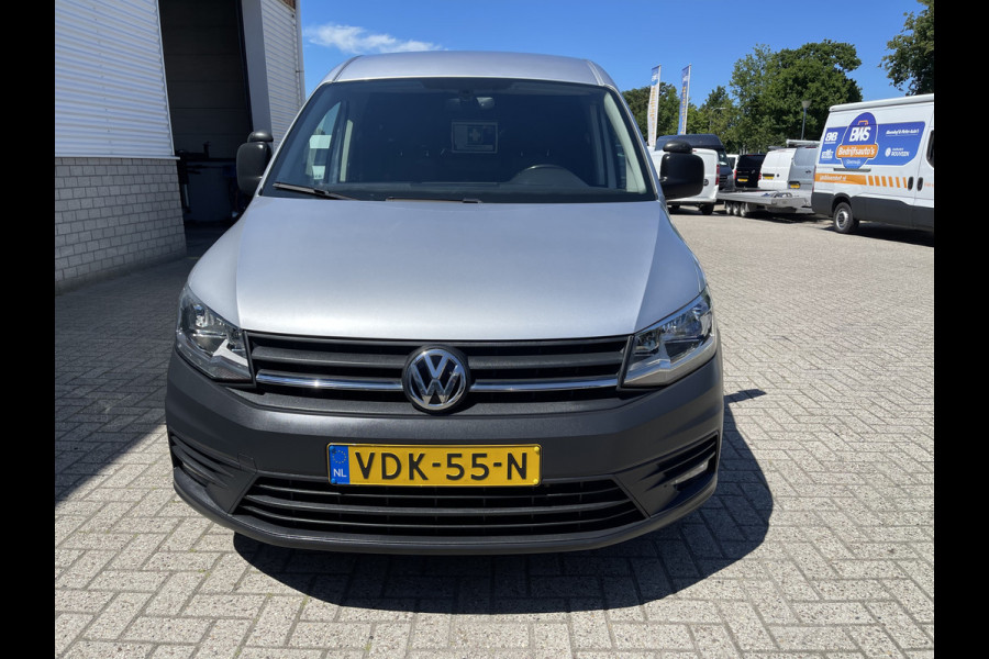 Volkswagen Caddy 2.0 TDI 102pk L2H1 BMT Maxi Comfortline / vaste prijs rijklaar € 14.950 ex btw / lease vanaf € 252 / airco / cruise / navi / achterklep / Bott ingerichte laadruimte !