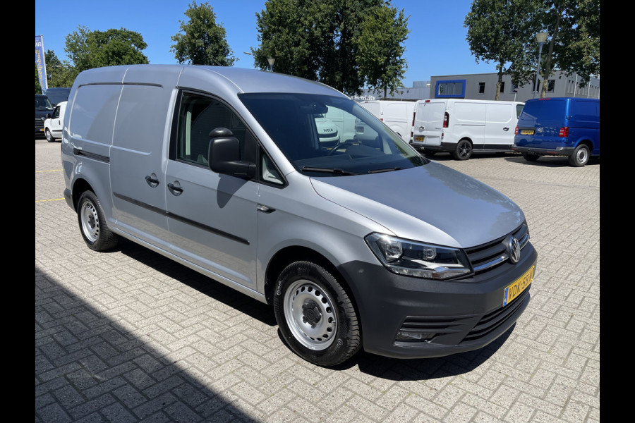 Volkswagen Caddy 2.0 TDI 102pk L2H1 BMT Maxi Comfortline / vaste prijs rijklaar € 14.950 ex btw / lease vanaf € 252 / airco / cruise / navi / achterklep / Bott ingerichte laadruimte !