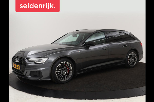 Audi A6 55 TFSIe S Line | 367pk | Trekhaak | Stoel & stuurverwarming | Adaptive cruise | Camera | Matrix LED | Carplay | Sportstoelen | Half leder | Navigatie