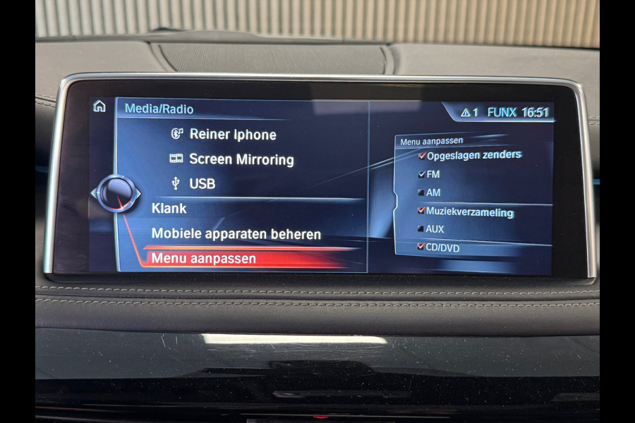 BMW X5 X5M AUT. PANORAMADAK CAMERA LEDER HEAD-UP STOELVERWARMING PDC CRUISE AIRCO MEMORY KEYLESS-GO