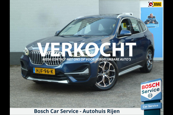 BMW X1 XDrive25e xLine|Panodak|Memory|Sportstoel|Park-Assist|Camera|Stoelverwarming|LED