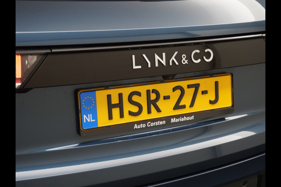 Lynk & Co 01 1.5 PHEV AUT-7 261pk Pano-Schuif-K-dak 20" 360°Camera Apple Carplay Android Auto Adaptive-Cr NaviPdc-a+v Ecc Keyless Led M-BuxPl Elek.Memory.Stoel File assistent Dodehoek detector Elektrisch bedienbare achterklep Rijstrooksensor Wifi Verkeersbord detectie 425Nm koppel 3,7kw laadvermogen A-label Euro 6 Hybride Benzine / Elektrisch rijden tot ca 69km  1800kg trekvermogen