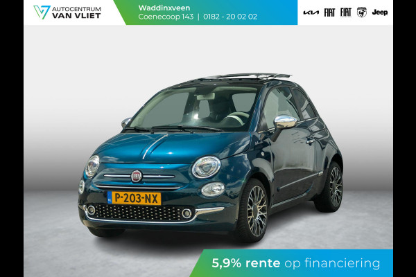 Fiat 500 Hybrid Dolcevita | Airco | Cruise | Schuif/Kanteldak | PDC | 16" | Apple Carplay