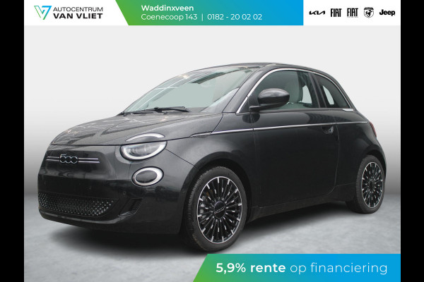 Fiat 500E CABRIO La Prima 42 kWh | By Bocelli | Leder | 17" | Navi | Winter Pack