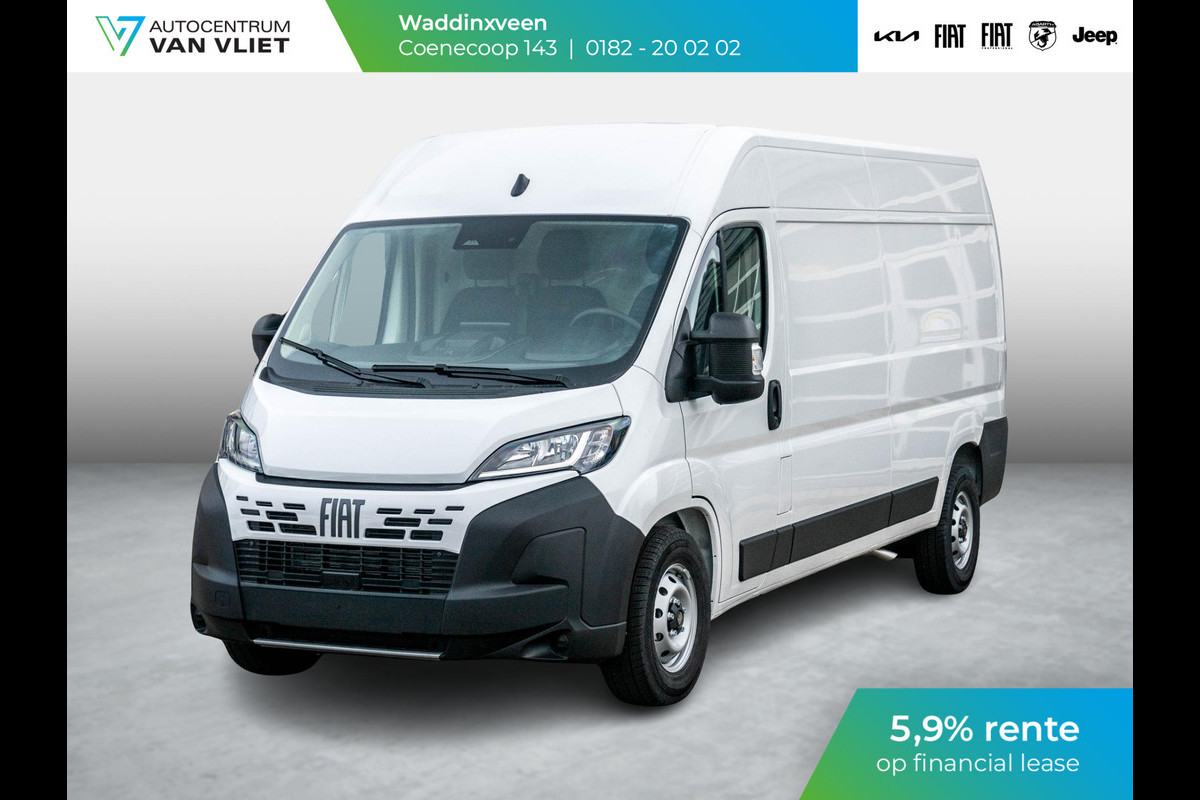 Fiat Ducato 2.2 MultiJet 140 S&S L3H2 3.5t Automaat | Navi | Clima | Digital Cockpit | Apple Carplay | Pack Worksite Light | 270 Graden deuren