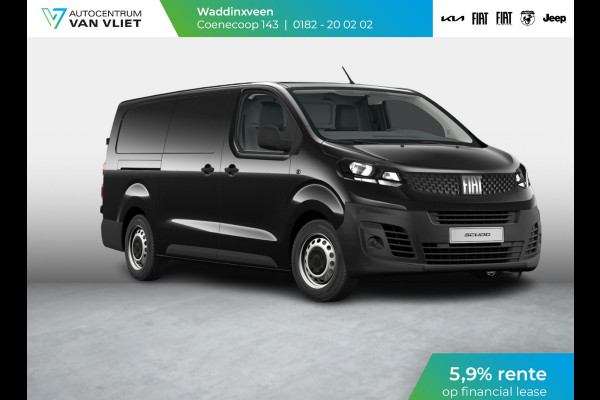 Fiat Scudo 2.0 Diesel 145pk L3 | Uit voorraad leverbaar | Navi | LED | Camera | Apple Carplay | 3-Zits | Trekhaak afn.