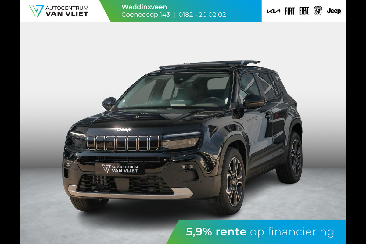 Jeep Avenger 1.2 e-Hybrid Summit | Leder&Winter Pack | Schuif/Kanteldak | Infotainment&Convience Pack