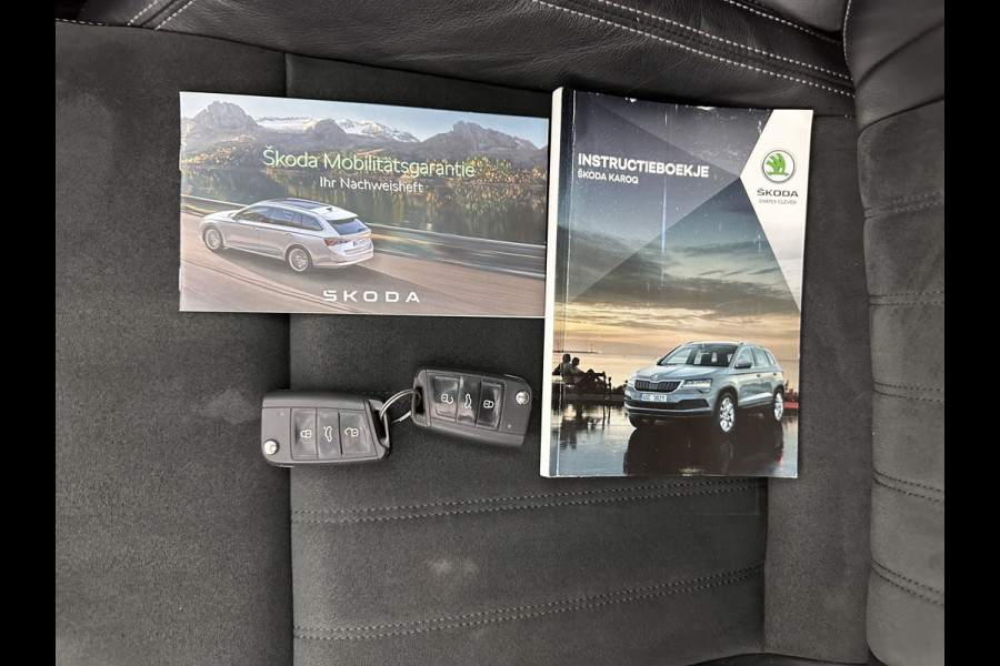 Škoda Karoq 1.5 TSI ACT Business Edition Aut. *PANO | 1/2LEATHER | FULL-LED | NAVI-FULLMAP | KEYLESS | COMFORT-SEATS | CAMERA | DAB+ | ECC | PDC | CRUISE | 18''ALU | TOWBAR*
