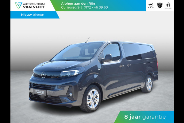 Opel Vivaro Electric L3 75 kWh Dubbele Cabine | camera | navigatie incl. Apple Carplay | betimmering | Exterieur pakket | etc.